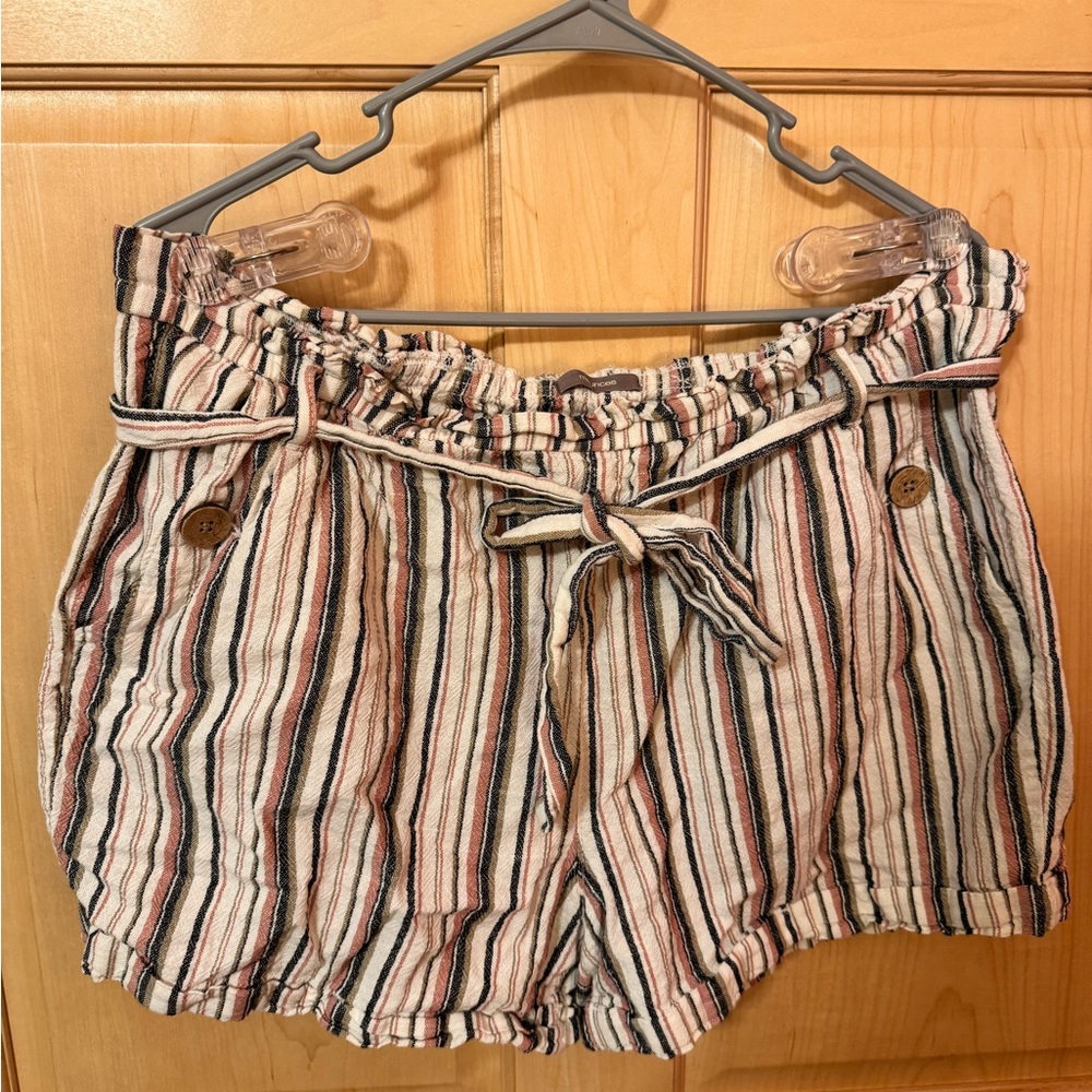 Maurice’s paper bag shorts